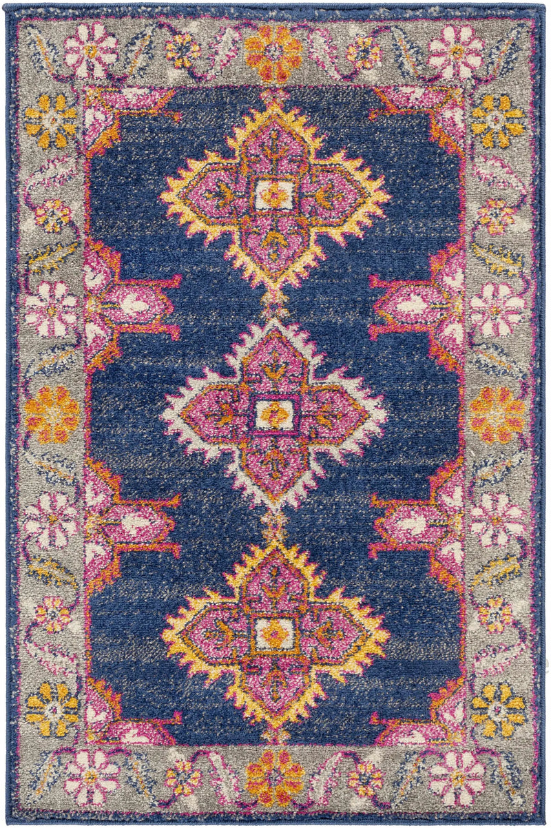 Kaitlyn Navy Area Rug by Boutique Rugs