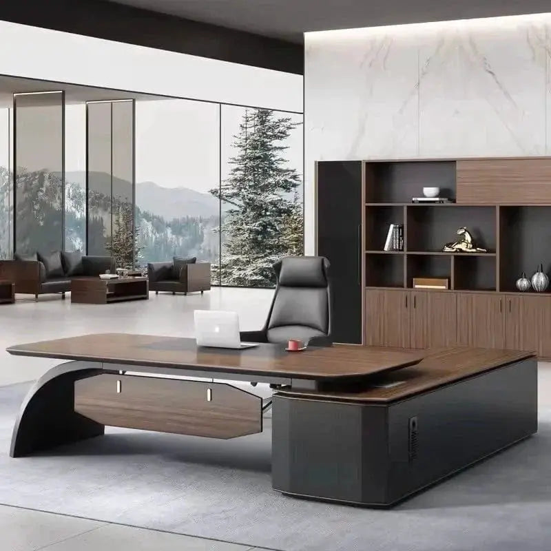 Ventura · Modern L-Shaped Executive Desk by Arc Grove