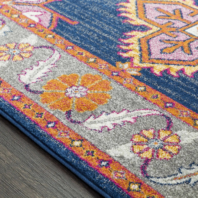 Kaitlyn Navy Area Rug by Boutique Rugs