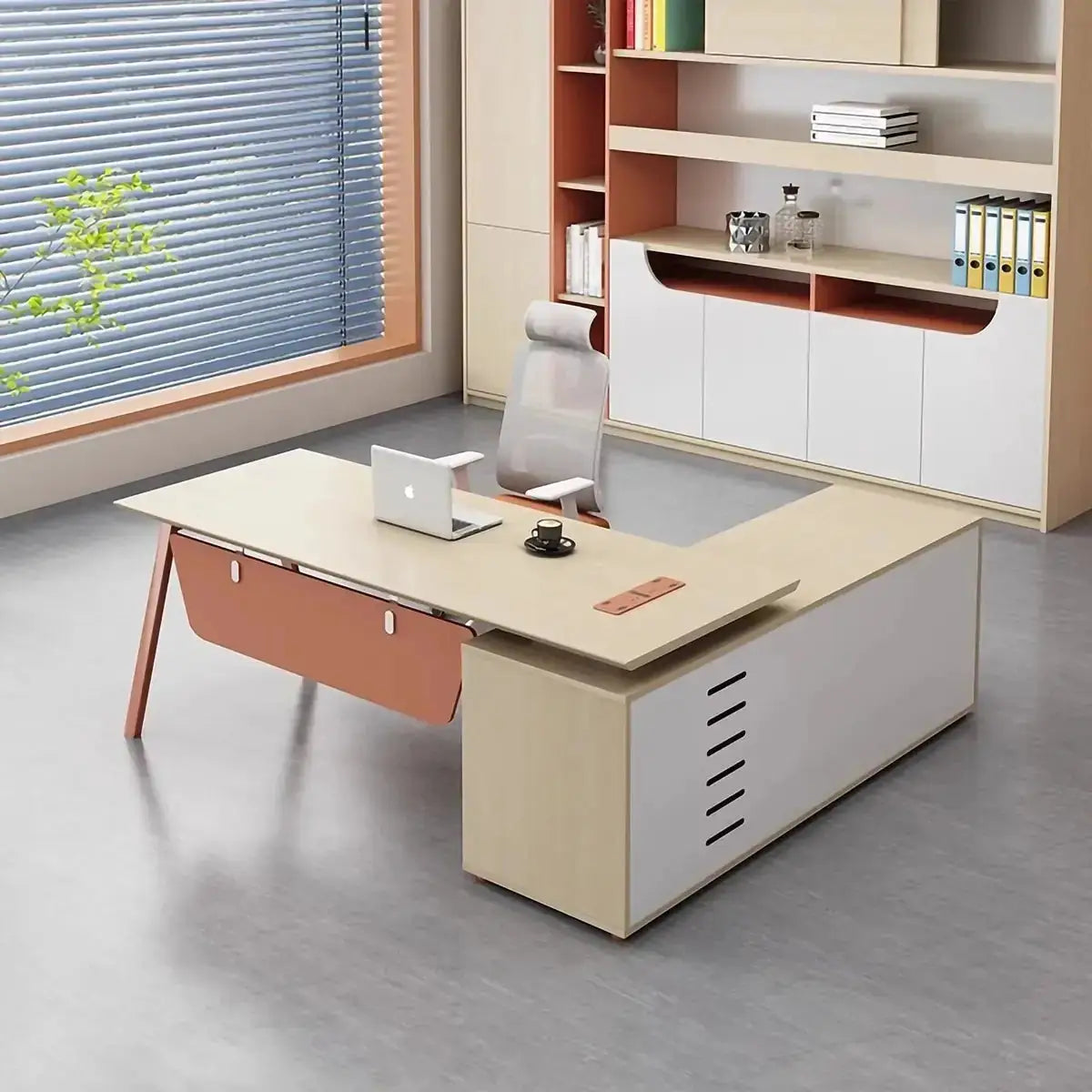 Shaw · Modern L-Shaped Desk by Arc Grove