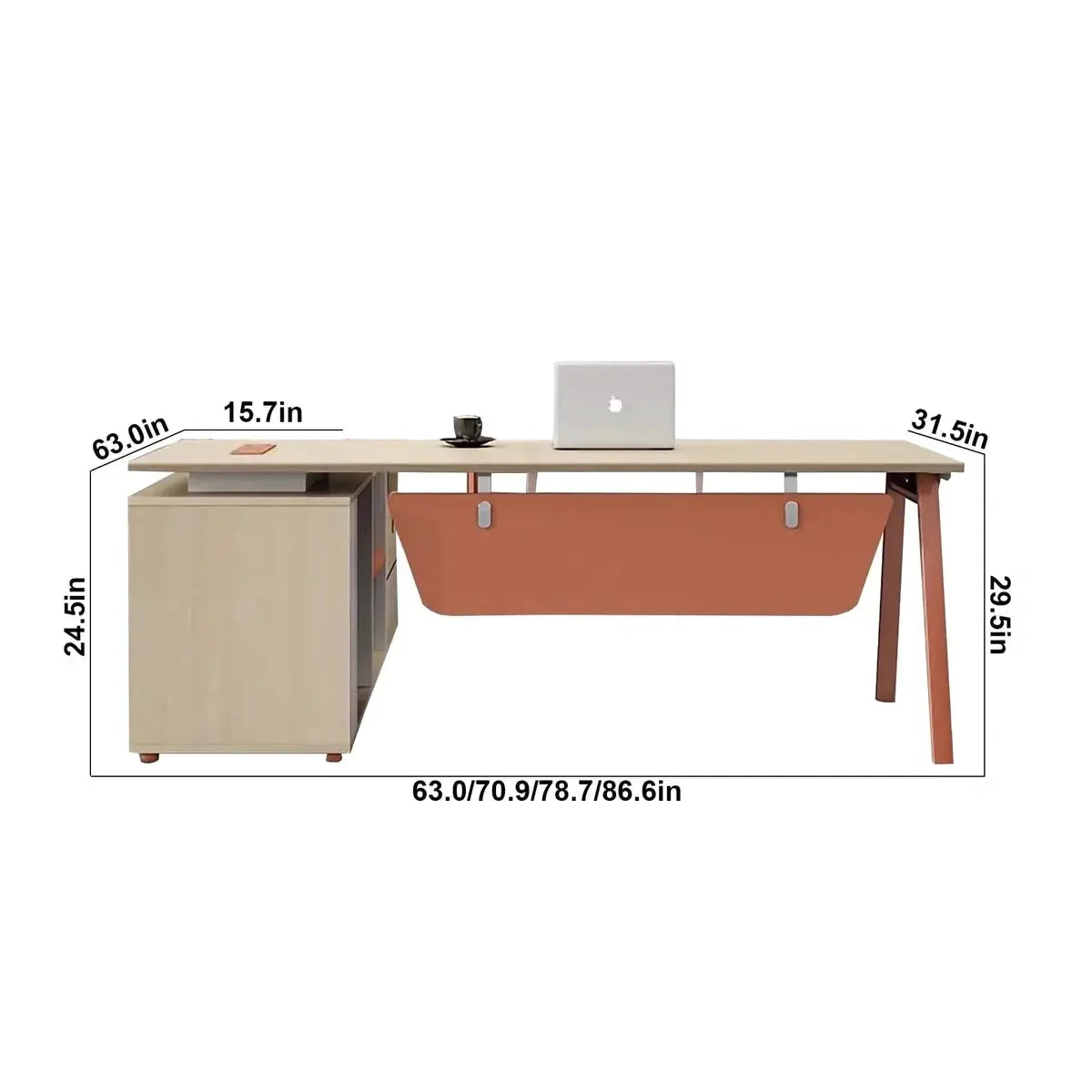 Shaw · Modern L-Shaped Desk by Arc Grove