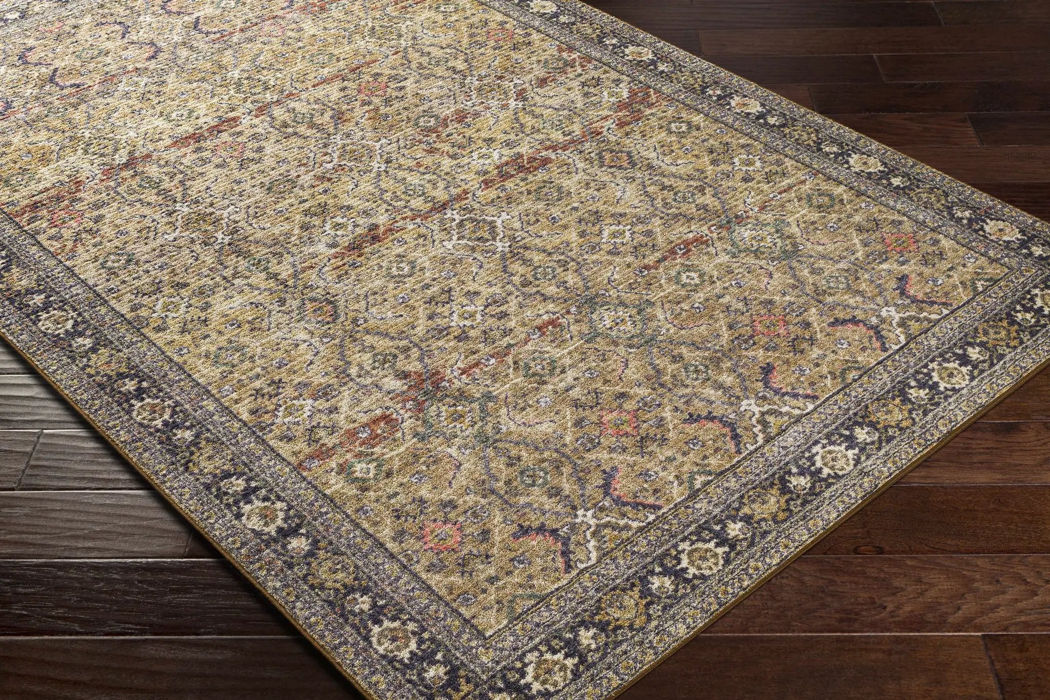 Kalbugan Washable Area Rug - Clearance by Boutique Rugs