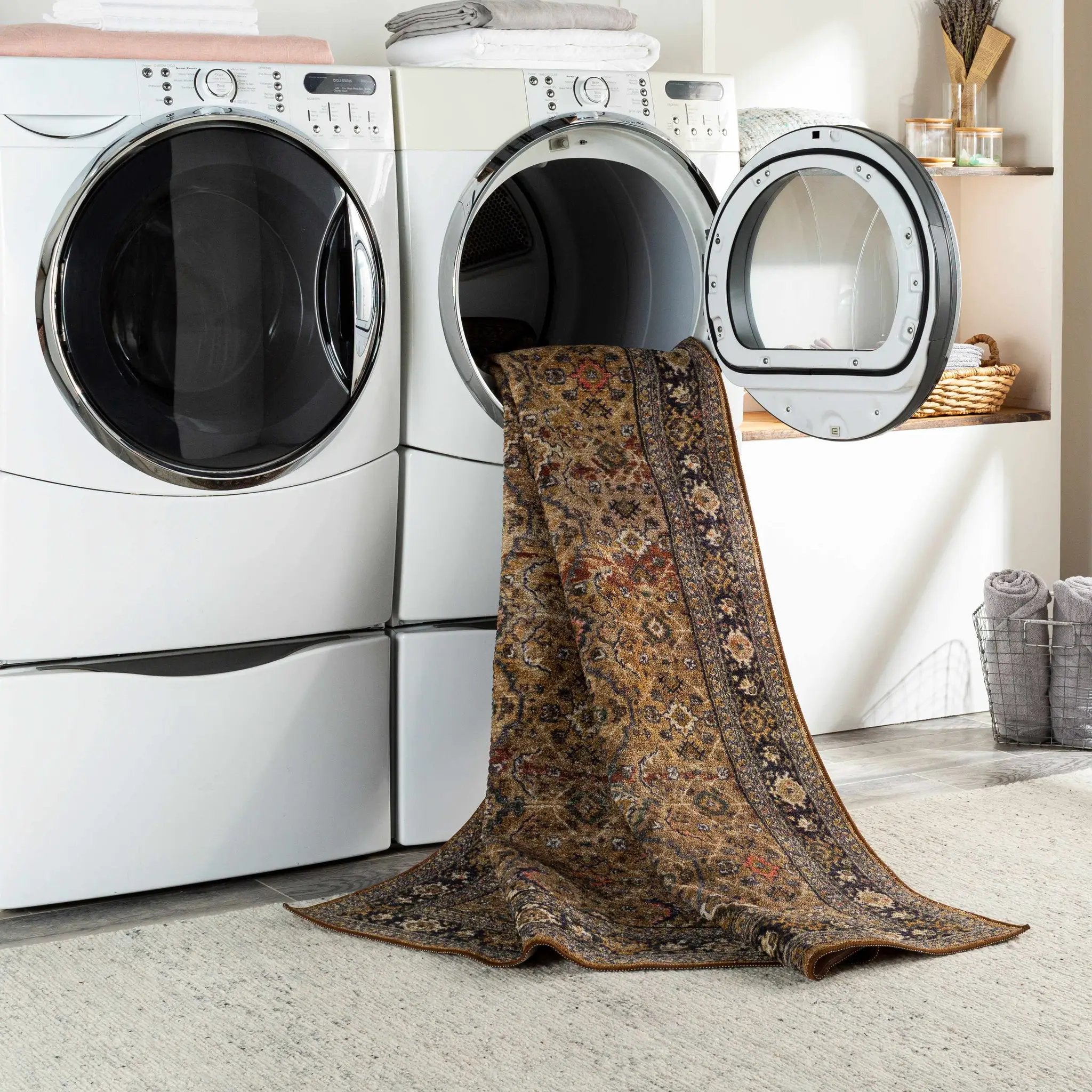 Kalbugan Washable Area Rug - Clearance by Boutique Rugs