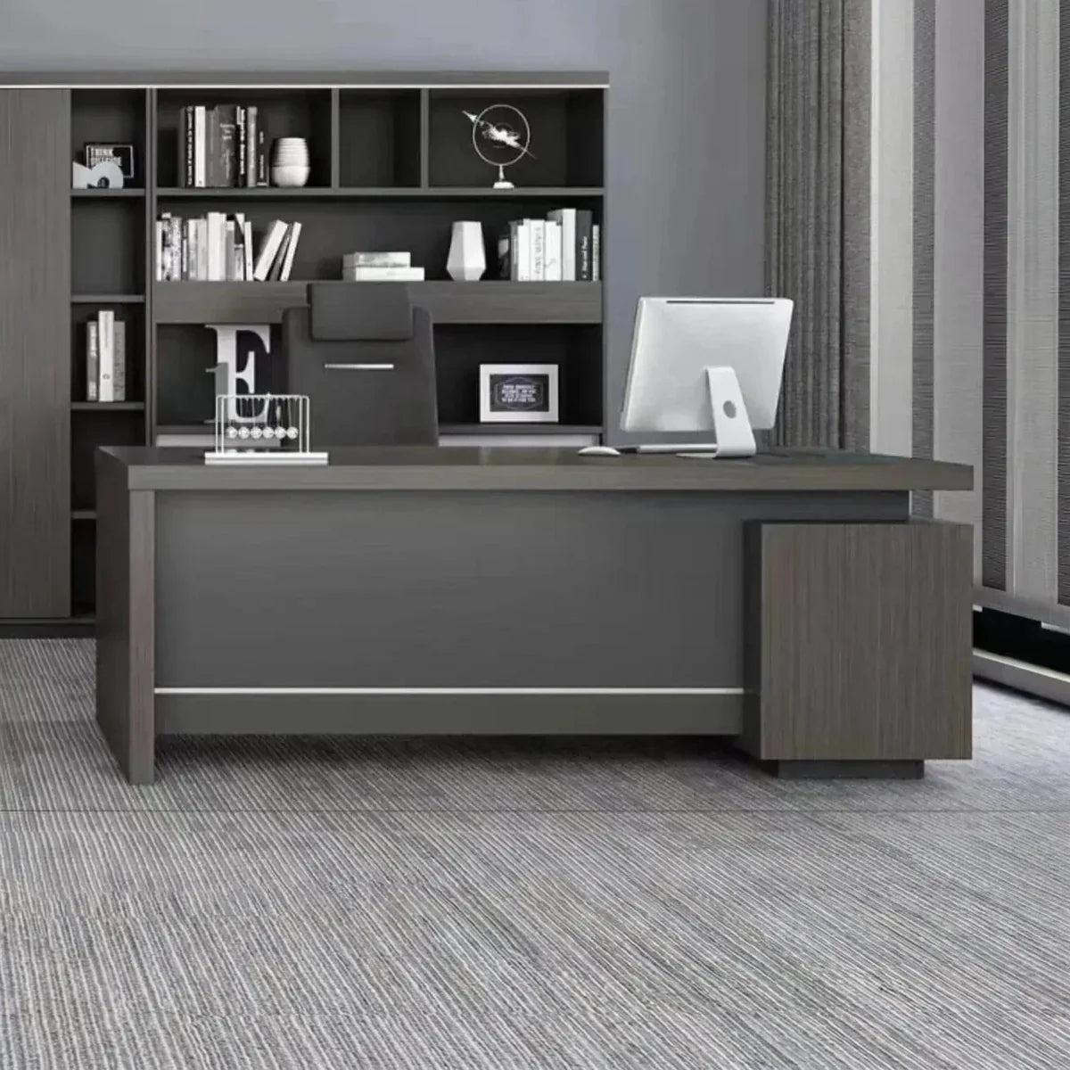 Hadley · Modern L-Shaped Executive Desk, photo 2 of 8