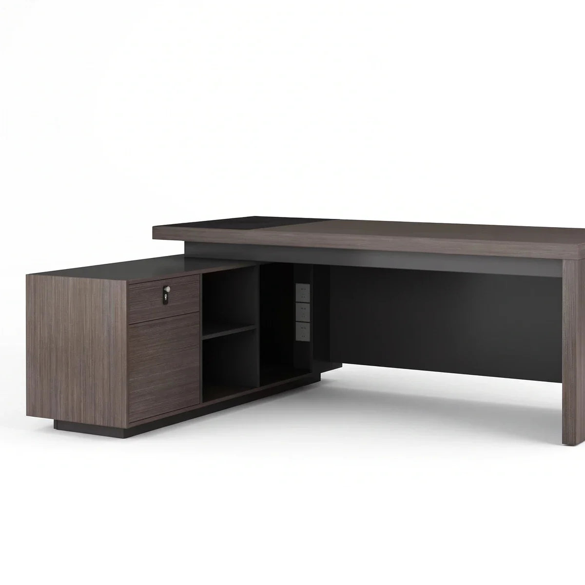 Hadley · Modern L-Shaped Executive Desk, photo 3 of 8