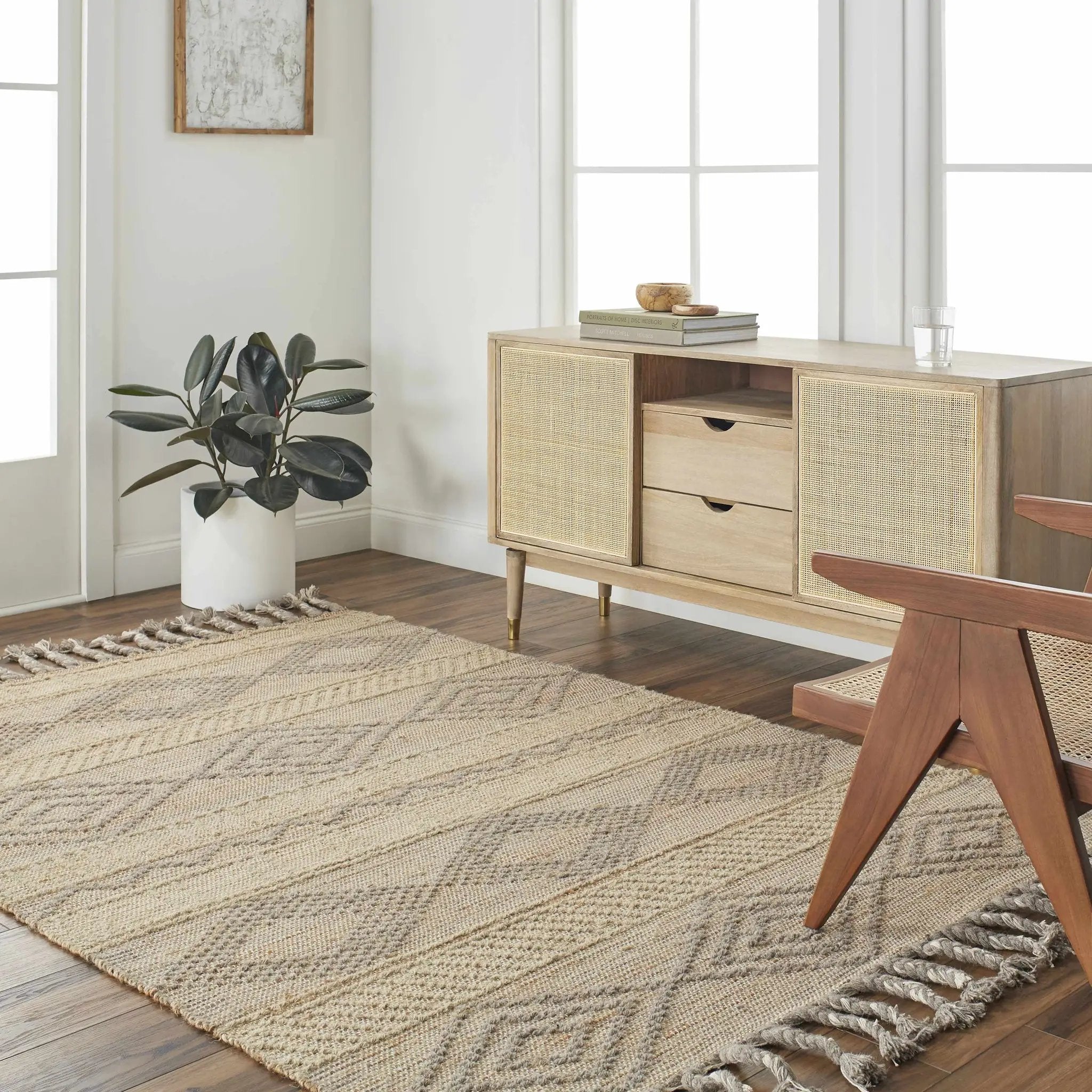 Kanata Jute&Wool Area Rug - Clearance by Boutique Rugs