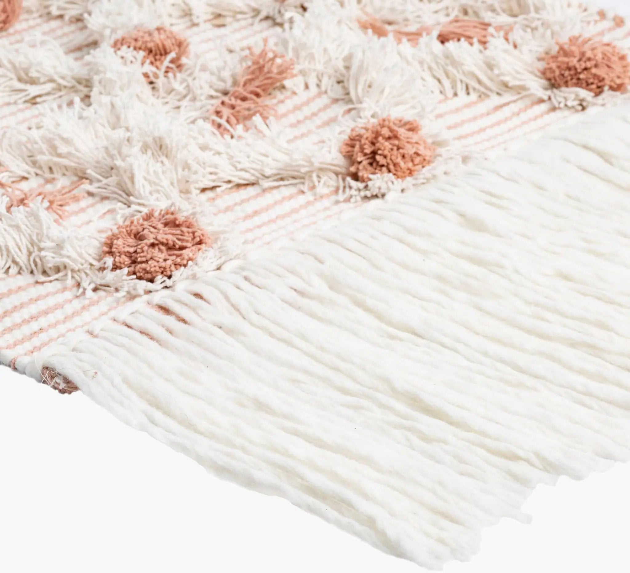 Drumore Beige Boho Wall Hanging - Clearance by Boutique Rugs