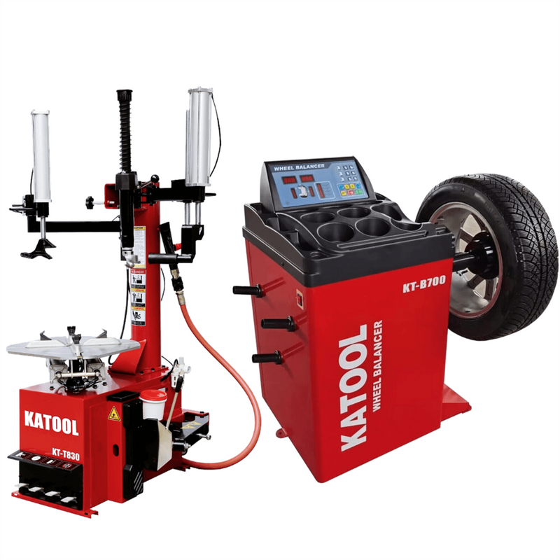 Katool KT-T830 Tire Changer & KT-B700 Wheel Balancer Combo by Chery Industrial