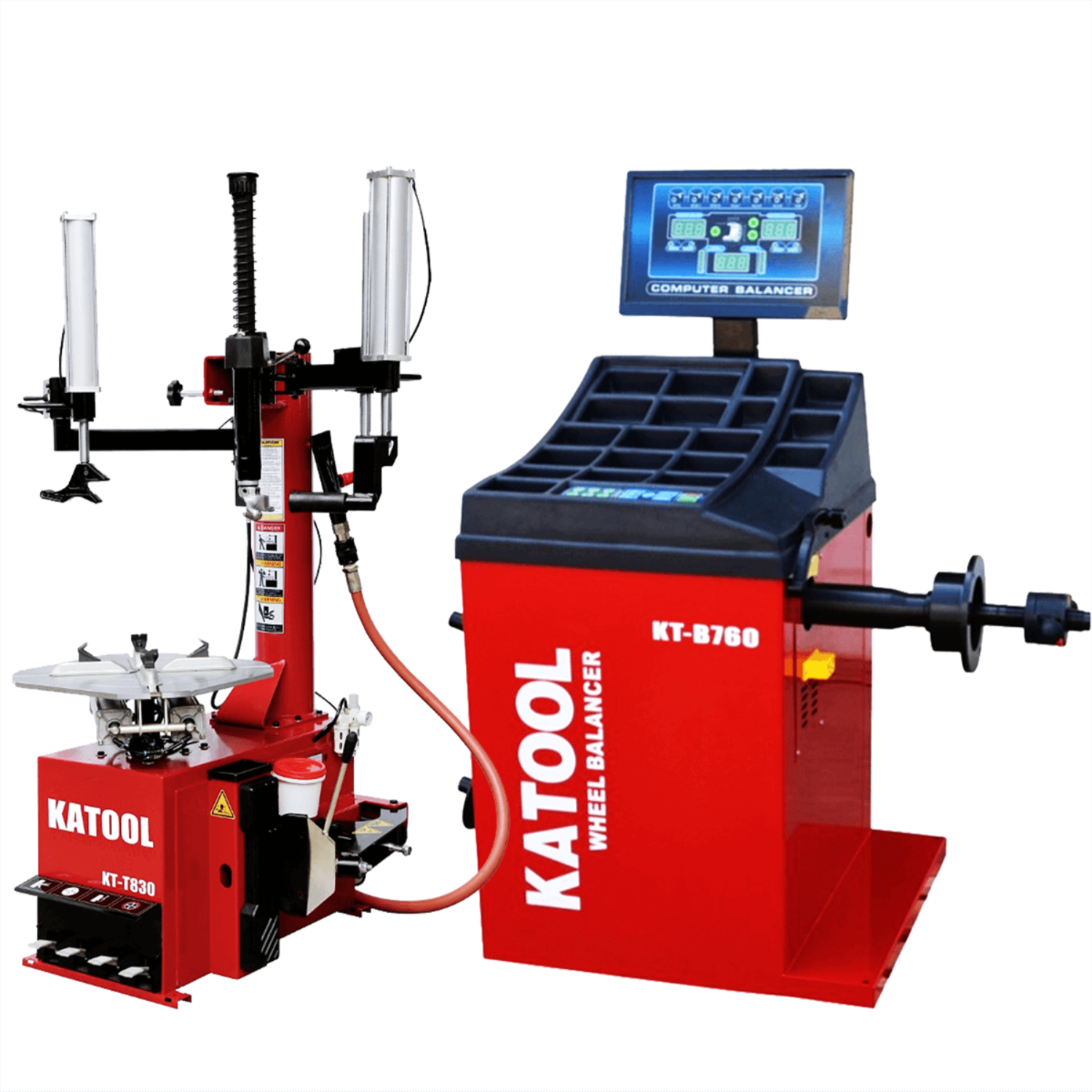 Katool KT-T830 Tire Changer & KT-B760 Wheel Balancer Combo by Chery Industrial