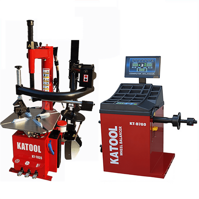 Katool KT-T835 Tire Changer & KT-B760 Wheel Balancer Combo by Chery Industrial