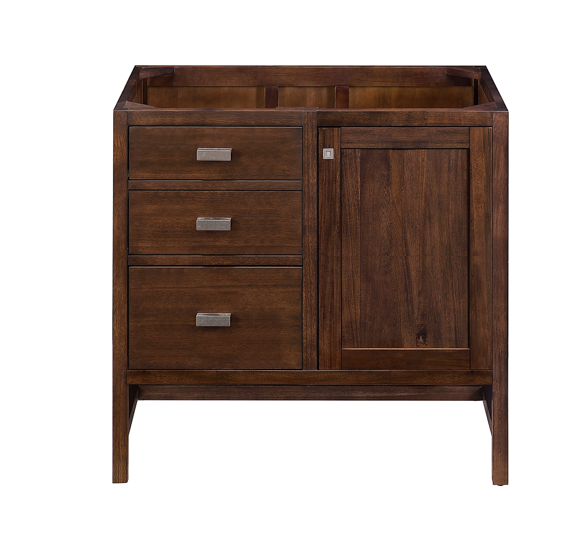 James Martin Addison 36" Single Bathroom Vanity, Mid-Century Acacia by James Martin