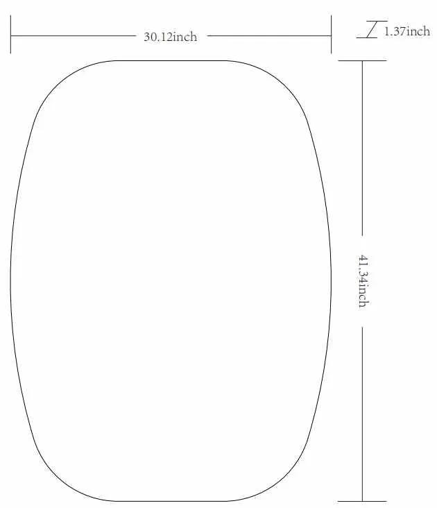 Kopparberg Black Gold Frame Round Mirror by Boutique Rugs