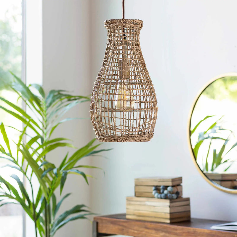 Kealakekua Black Metal Ceiling Lighting - Clearance by Boutique Rugs