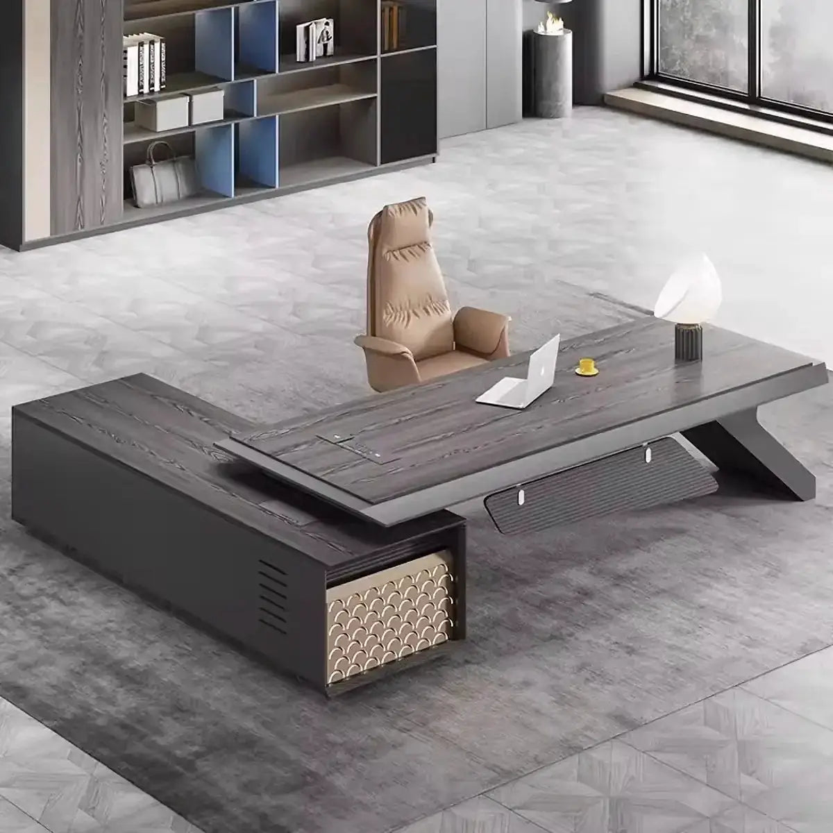 Krosno · Modern L-Shaped Executive Desk by Arc Grove