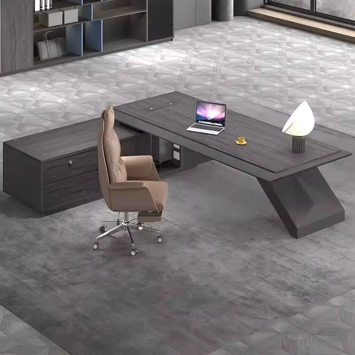 Krosno · Modern L-Shaped Executive Desk by Arc Grove