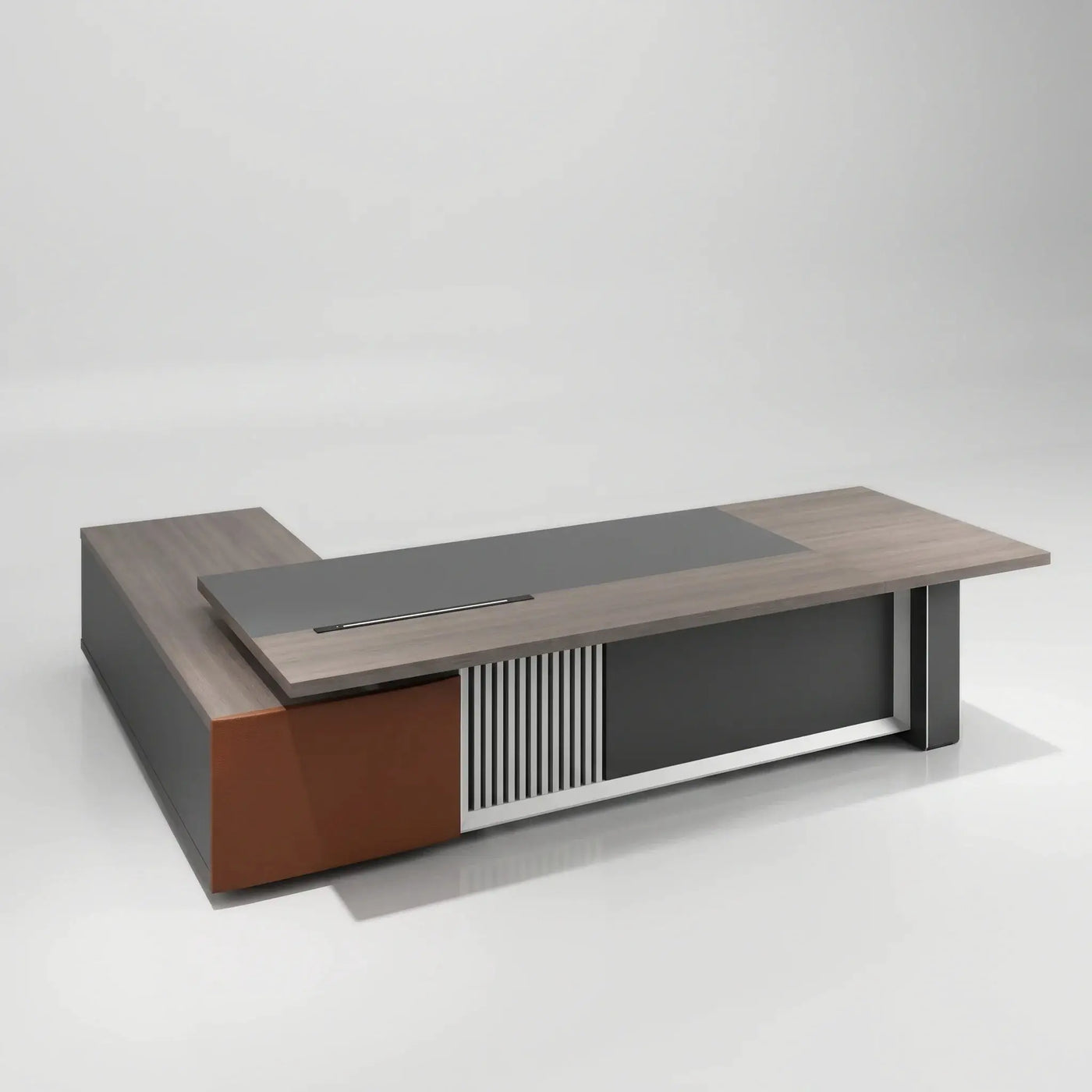 Gidley · Modern L-Shaped Executive Desk by Arc Grove