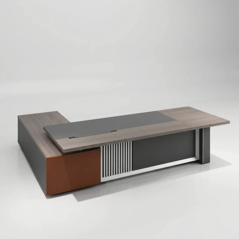 Gidley · Modern L-Shaped Executive Desk by Arc Grove