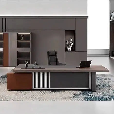 Gidley · Modern L-Shaped Executive Desk by Arc Grove