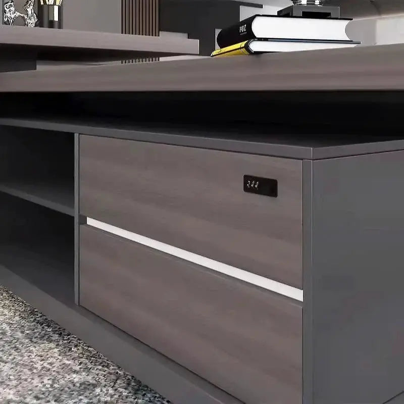 Gidley · Modern L-Shaped Executive Desk by Arc Grove