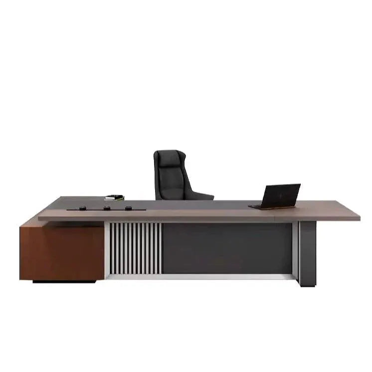Gidley · Modern L-Shaped Executive Desk by Arc Grove