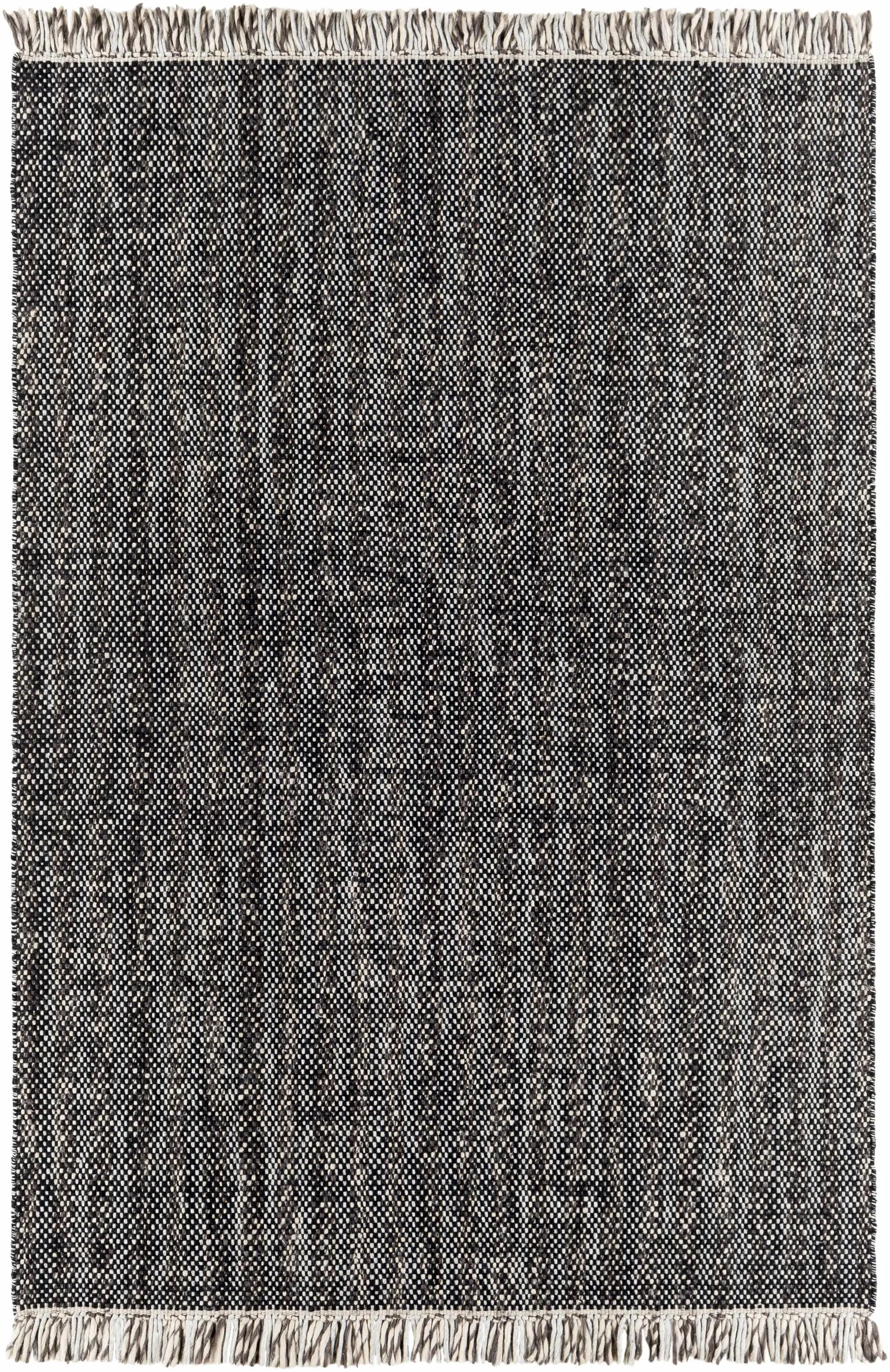 Kenora Charcoal Wool Area Rug - Clearance by Boutique Rugs