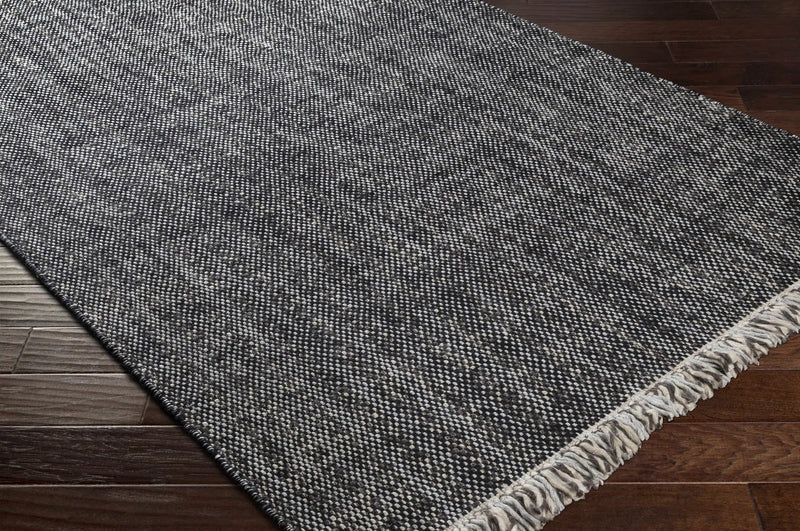 Kenora Charcoal Wool Area Rug - Clearance by Boutique Rugs
