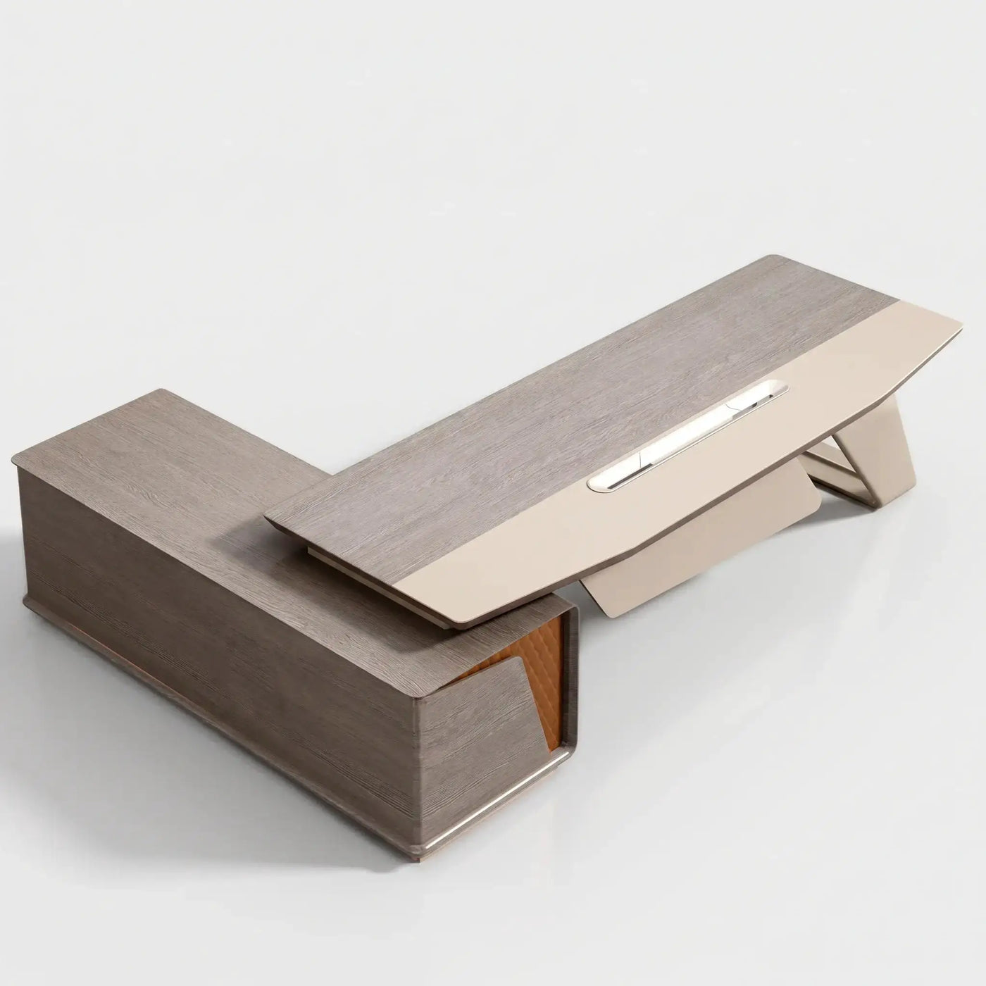 Seguin · Modern L-Shaped Executive Desk by Arc Grove