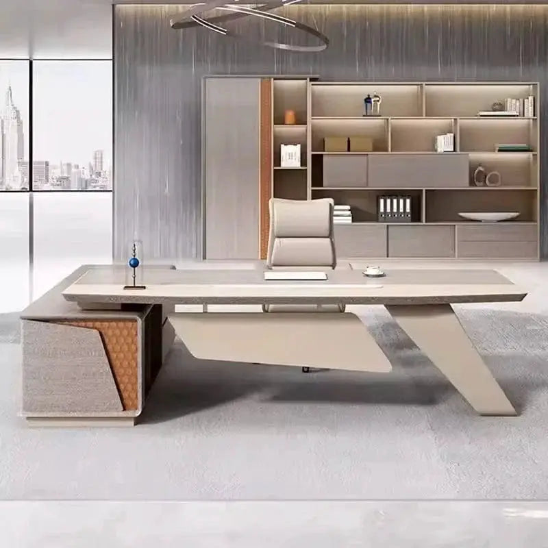 Seguin · Modern L-Shaped Executive Desk by Arc Grove