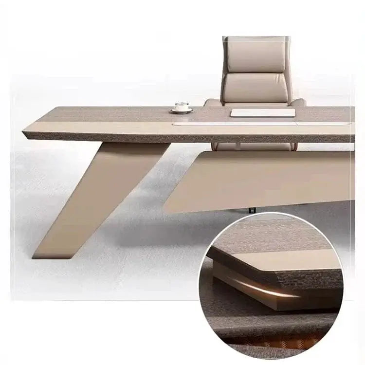 Seguin · Modern L-Shaped Executive Desk by Arc Grove