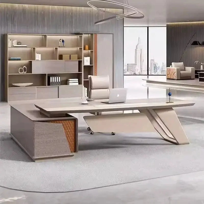 Seguin · Modern L-Shaped Executive Desk by Arc Grove