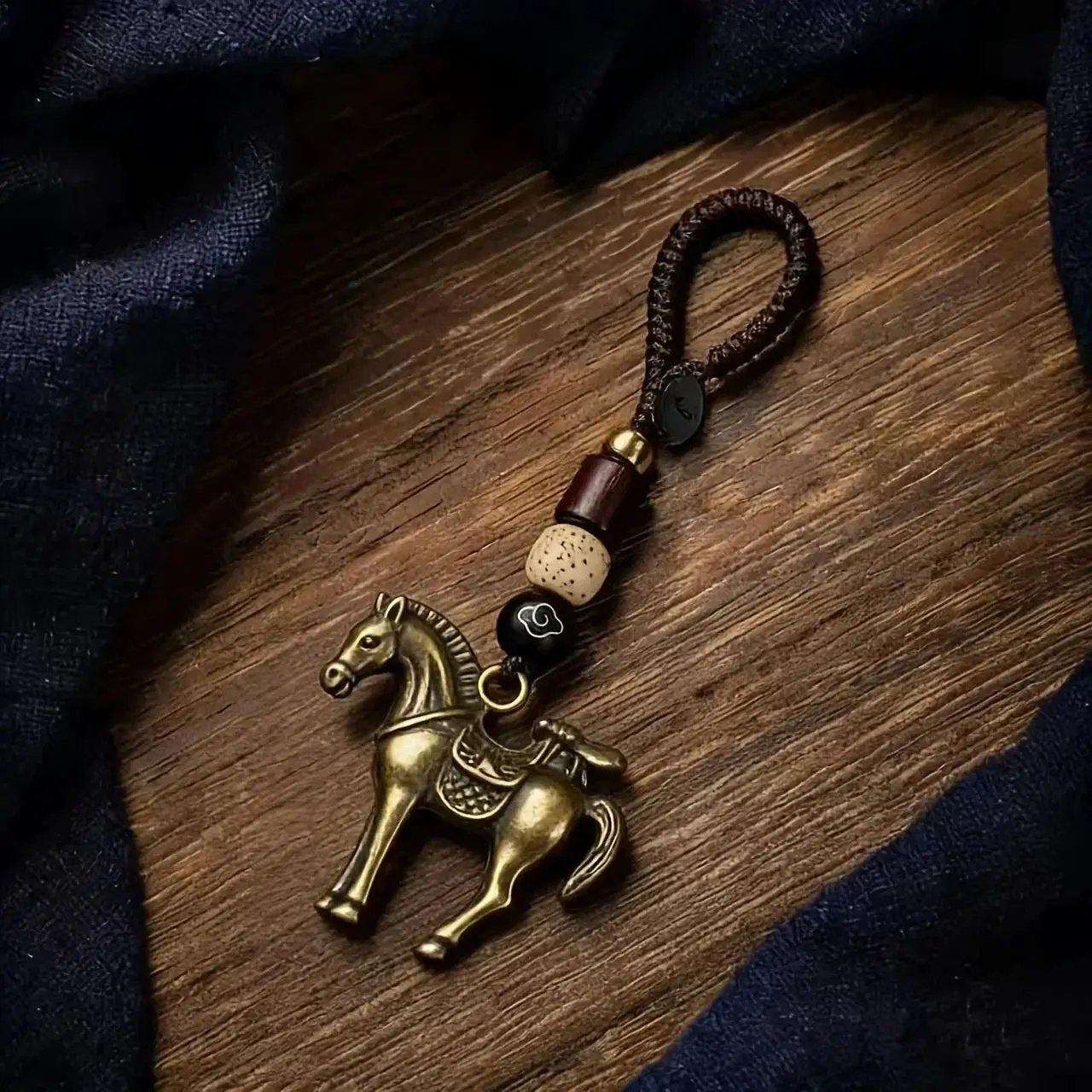 Keychain - Golden Metal Charm by House Of Avana