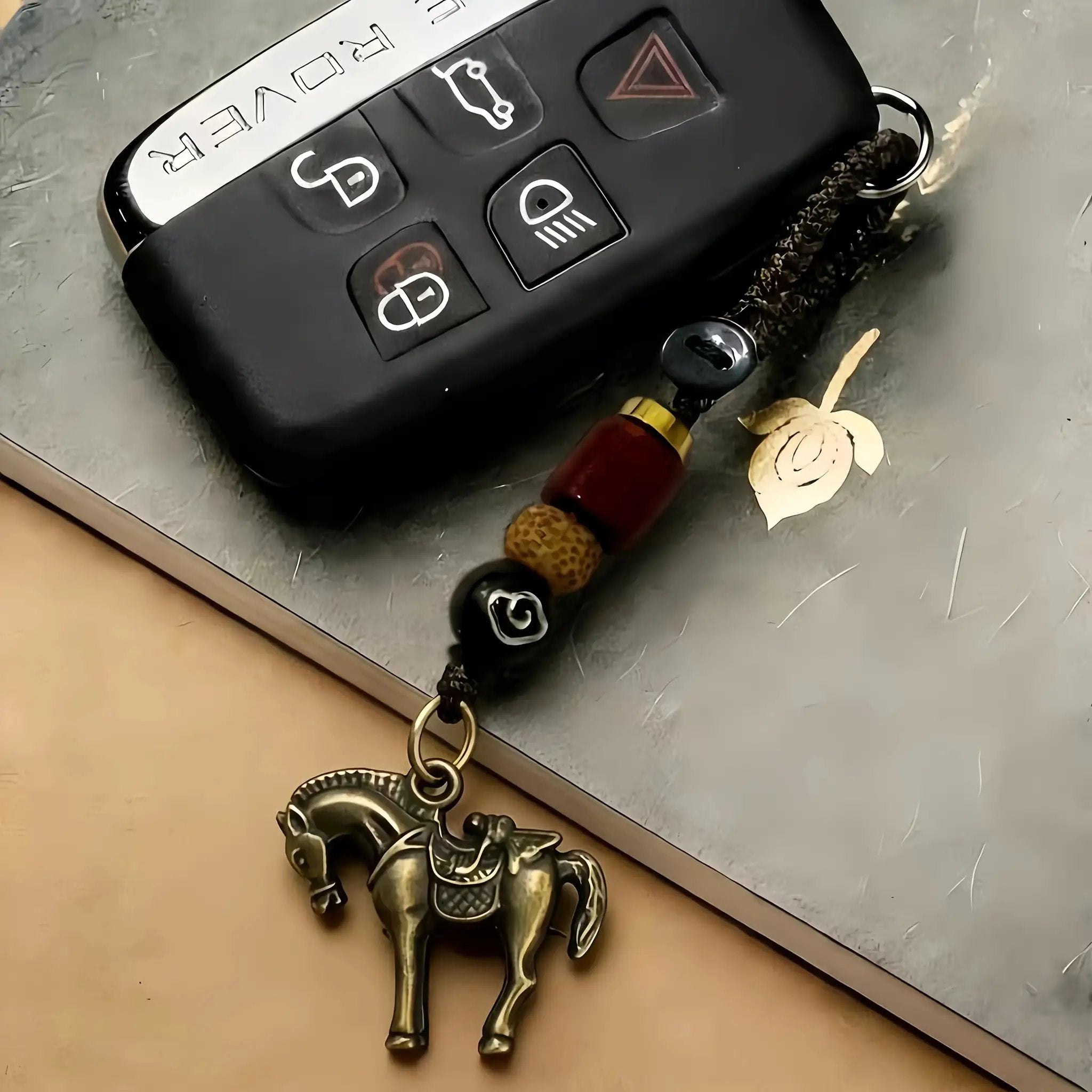 Keychain - Golden Metal Charm by House Of Avana