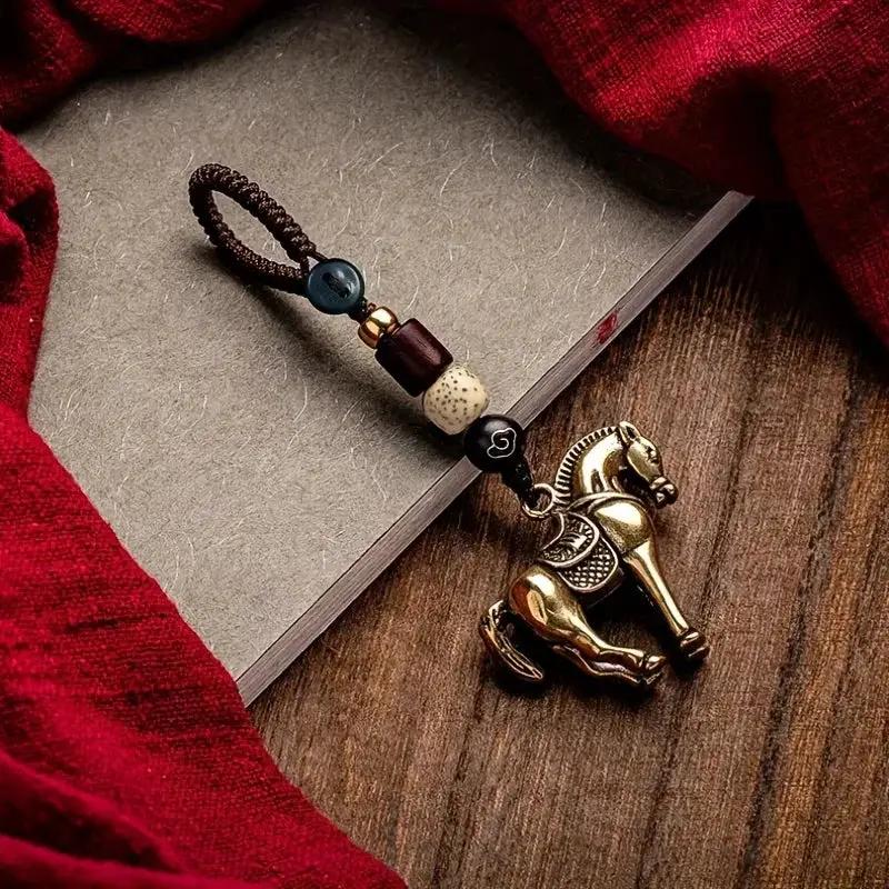Keychain - Golden Metal Charm by House Of Avana