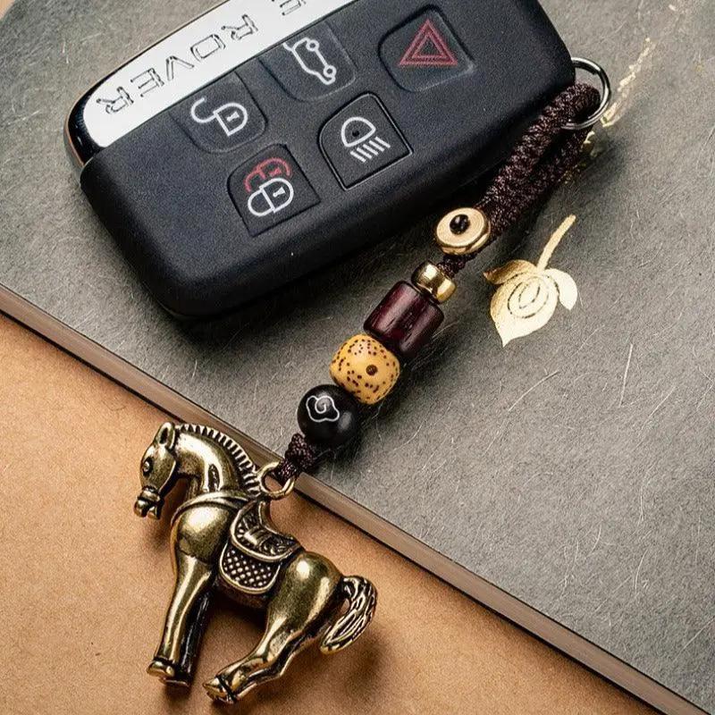 Keychain - Golden Metal Charm by House Of Avana