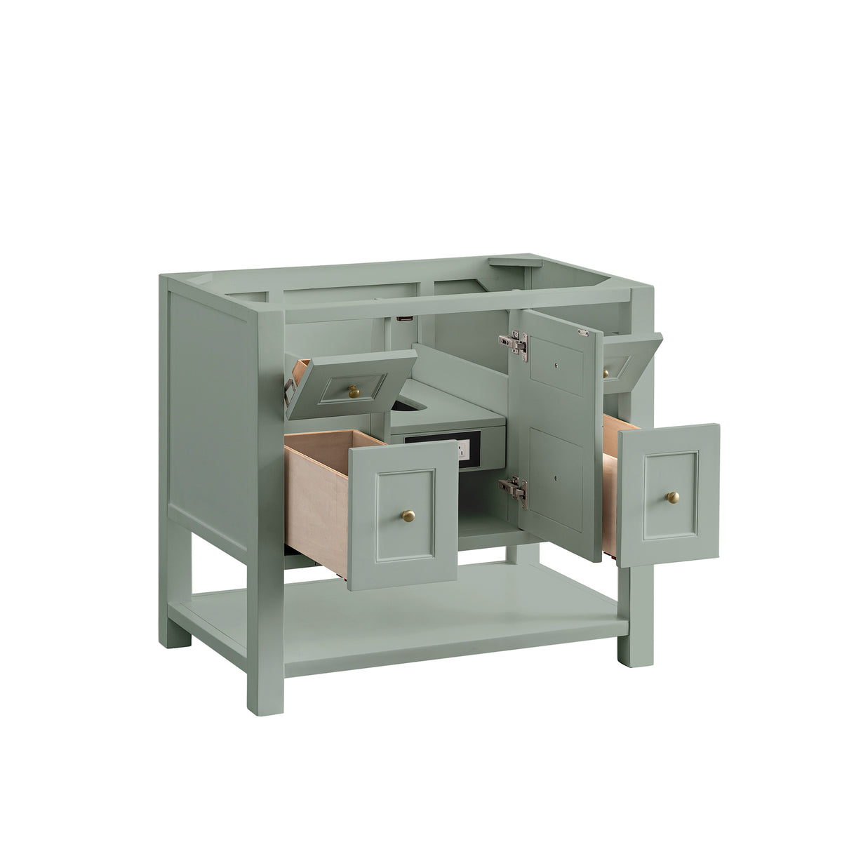 James Martin Breckenridge 36" Single Bathroom Vanity, Smokey Celadon, view 16