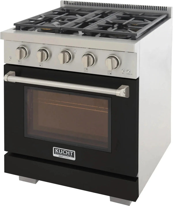 Kucht 30" Freestanding Professional Gas Range KFX3000X-BK, photo 2 of 11