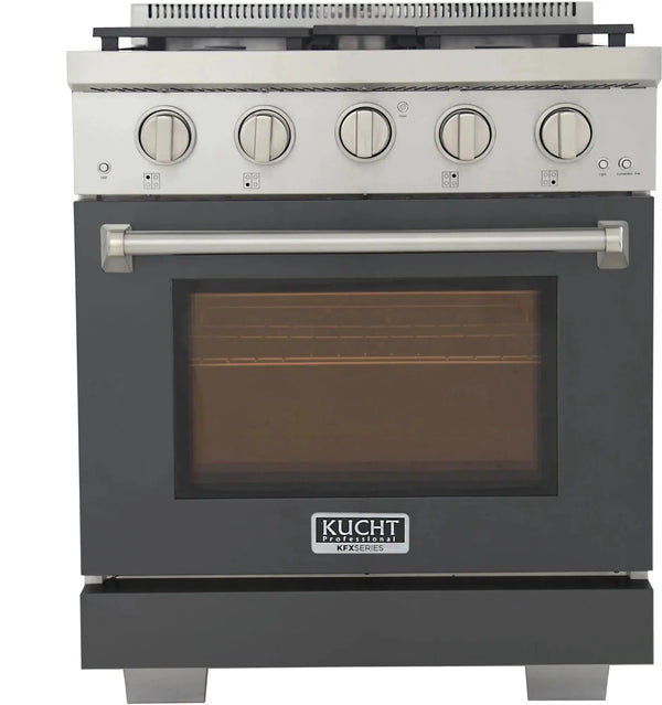 Kucht 30" Freestanding Professional Gas Range KFX3000X-GY, photo 2 of 11