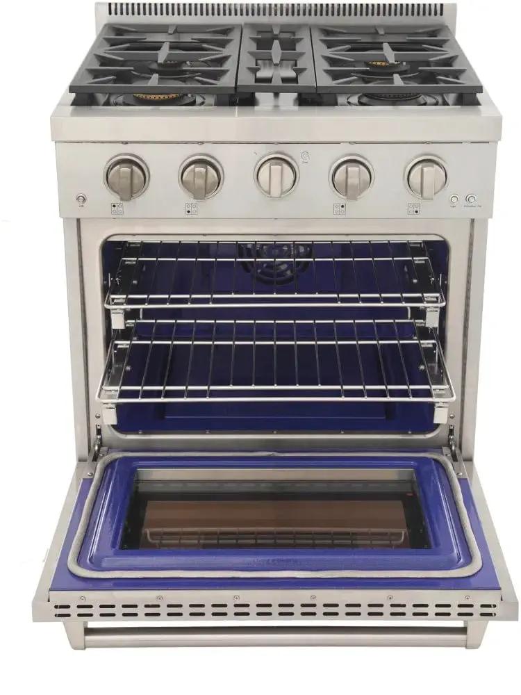 Kucht 30" Freestanding Professional Gas Range KFX3000X-S by Farmhouse Kitchen and Bath