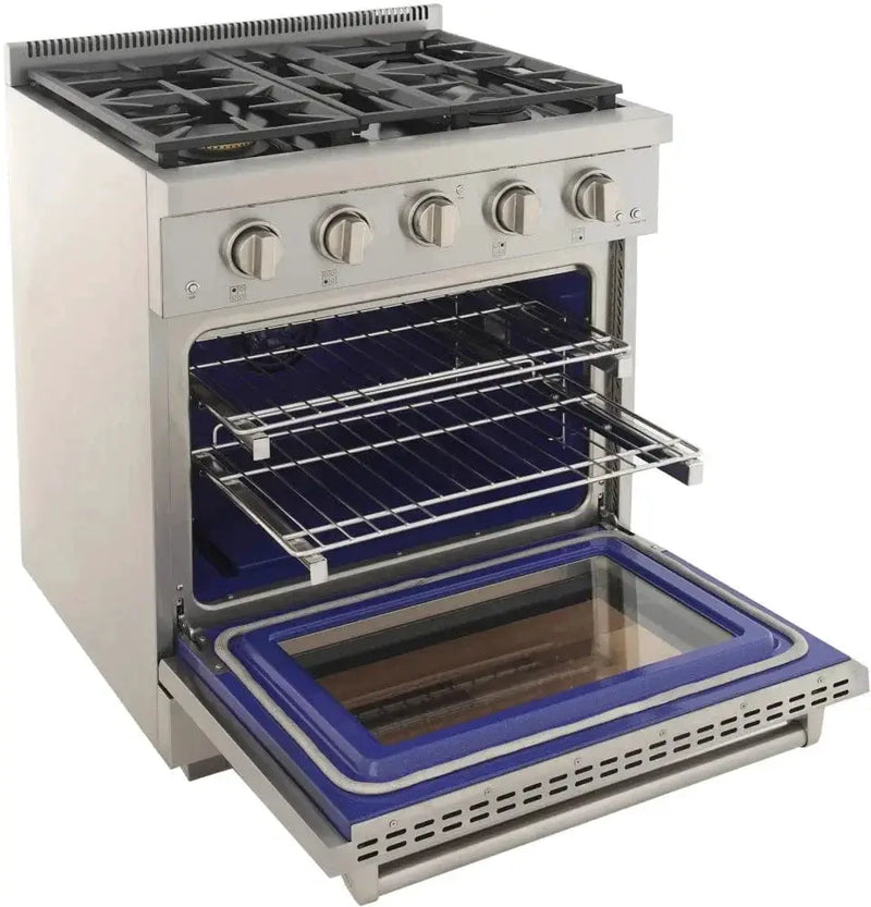 Kucht 30" Freestanding Professional Gas Range KFX3000X-S by Farmhouse Kitchen and Bath