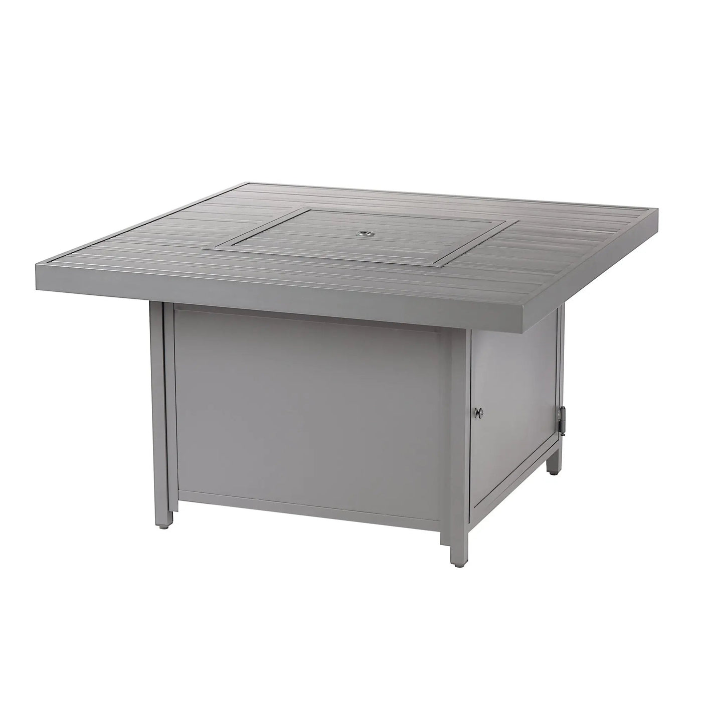 Aluminum 42-in Square Propane Fire Table with Beads, Covers and Lid by Sharicks