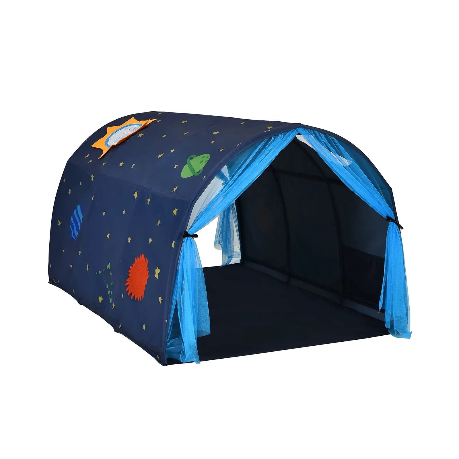 Kids Galaxy Starry Sky Dream Portable Play Tent with Double Net Curtain by DirectDeals