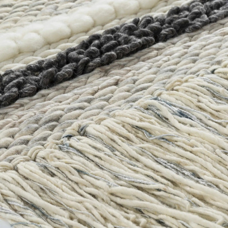 Kiefer Handwoven Wool Fringe Tapestry by Boutique Rugs