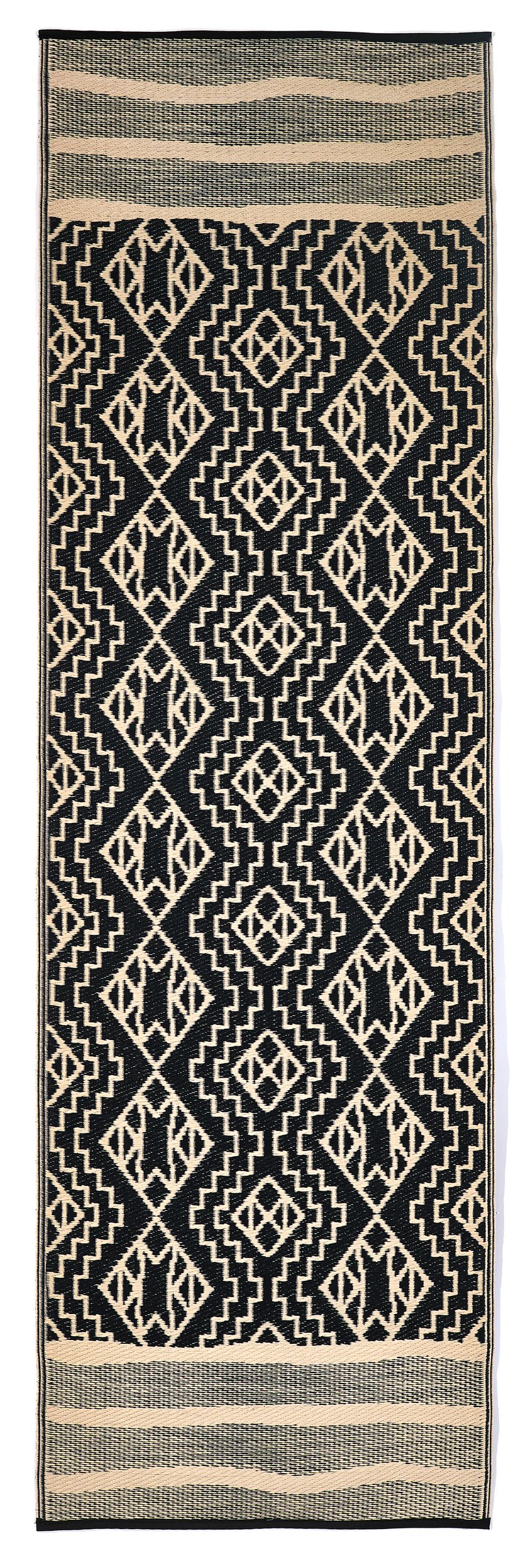 Kilimanjaro - Black Outdoor Rug for Patio FINAL SALE by Fab Habitat