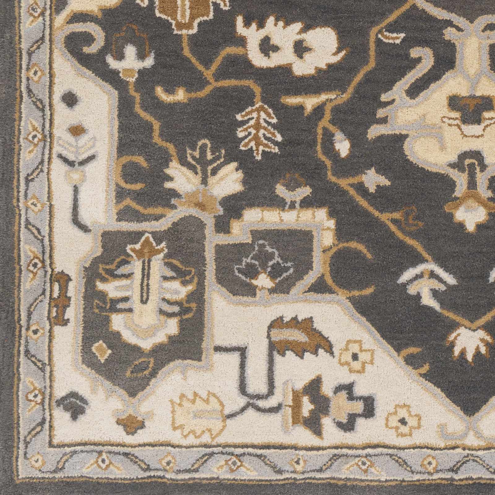 Broomfield Hand Tufted Charcoal 12823 Area Rug - Clearance by Boutique Rugs