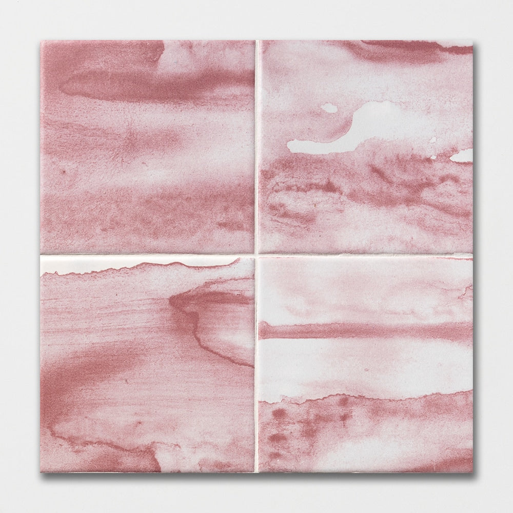 Kiss Me Quick Matte Ceramic Tiles 6x6 Ceramic Matte 6x6 Tiles — 2