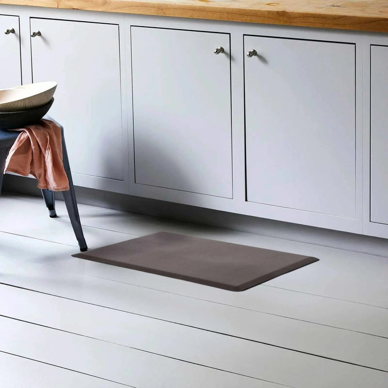 Anti-Fatigue Kitchen Mat, Brown by Hauteloom