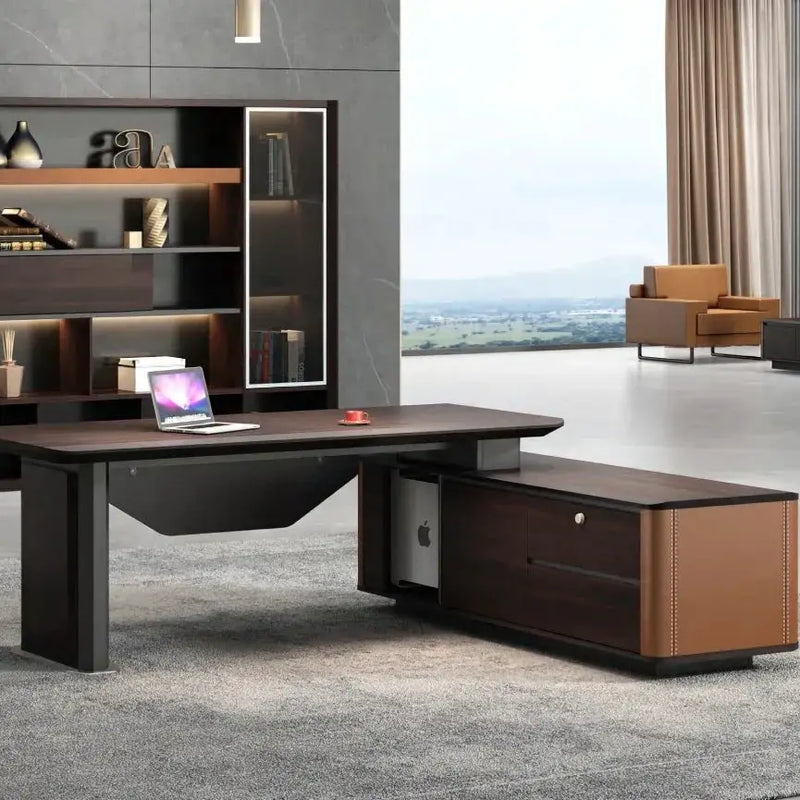 Kitley · Modern L-Shaped Executive Desk by Arc Grove
