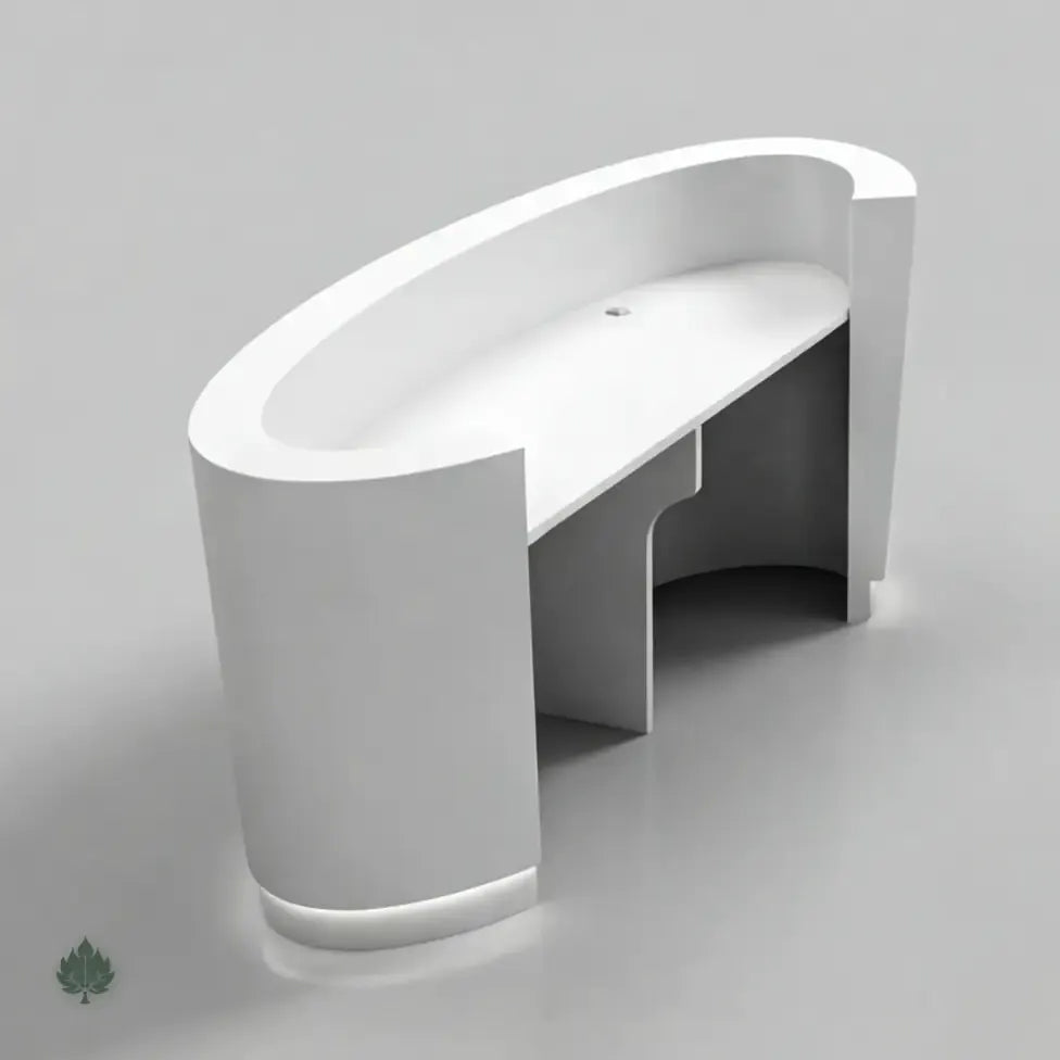 Vyric · Rounded Front Reception Desk by Arc Grove