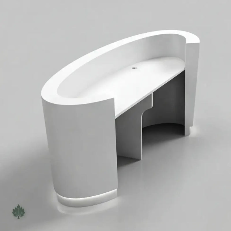 Vyric · Rounded Front Reception Desk by Arc Grove