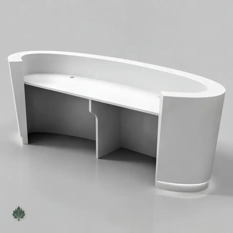 Vyric · Rounded Front Reception Desk by Arc Grove